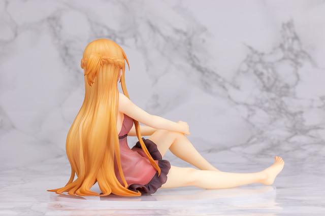 「ソードアート・オンライン「アスナ」ルームウェアver. 1/7スケール塗装済み完成品フィギュア」13,800円（税別）（C）2017 川原 礫／ＫＡＤＯＫＡＷＡ　アスキー・メディアワークス／SAO-A Project