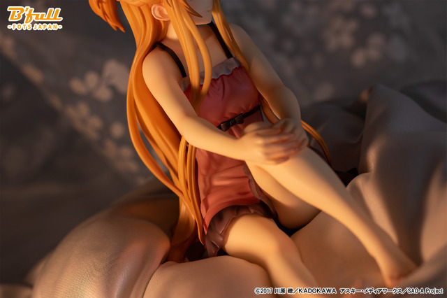 「ソードアート・オンライン「アスナ」ルームウェアver. 1/7スケール塗装済み完成品フィギュア」13,800円（税別）（C）2017 川原 礫／ＫＡＤＯＫＡＷＡ　アスキー・メディアワークス／SAO-A Project