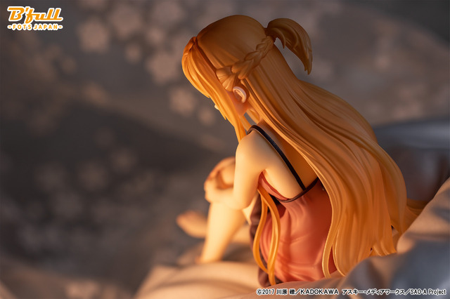 「ソードアート・オンライン「アスナ」ルームウェアver. 1/7スケール塗装済み完成品フィギュア」13,800円（税別）（C）2017 川原 礫／ＫＡＤＯＫＡＷＡ　アスキー・メディアワークス／SAO-A Project