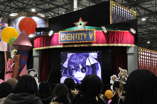 アイデンティティVブースの様子