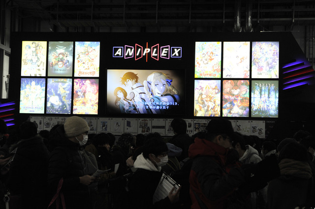 アニプレックスブースの様子