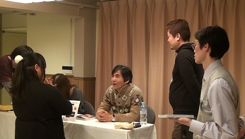 サイン会の様子