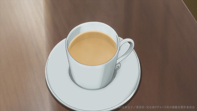 『宝石商リチャード氏の謎鑑定』第1話先行カット（C）辻村七子／集英社・宝石商リチャード氏の謎鑑定製作委員会