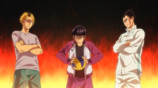 TVアニメ『ハイキュー!! TO THE TOP』第1話先行カット（C）古舘春一／集英社・「ハイキュー!!」製作委員会・MBS