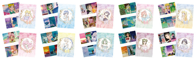 「一番くじ 美少女戦士セーラームーン Dreamy Colors Collection」F賞：クリアファイルセット～乙女の日常コレクション～　1回650円（税込）（C）武内直子・PNP・東映アニメーション（C）Naoko Takeuchi