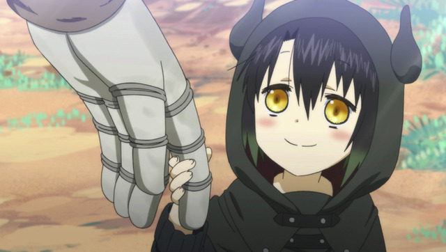 『ソマリと森の神様』第1話「旅する親子」先行カット（C）暮石ヤコ/NSP/ソマリと森の神様プロジェクト, mixer