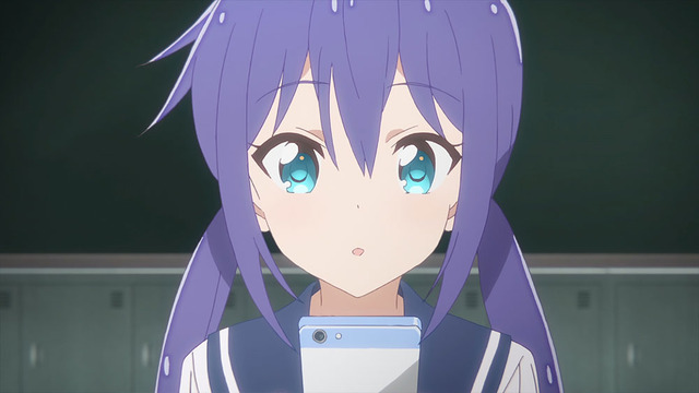 TVアニメ『恋する小惑星』第2話「河原の天の川」先行カット（C）Quro・芳文社／星咲高校地学部