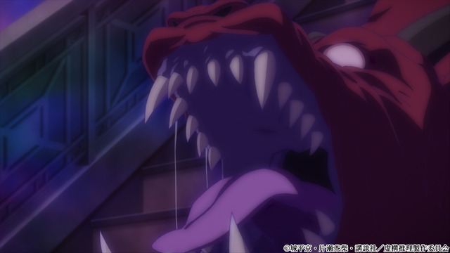 TVアニメ『虚構推理』第1話「一眼一足」先行カット（C）城平京・片瀬茶柴・講談社／虚構推理製作委員会