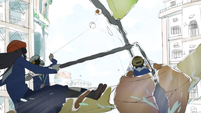 『映像研には手を出すな！』第2話先行カット（C）2020 大童澄瞳・小学館／「映像研」製作委員会