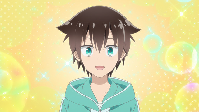 TVアニメ『ぼくのとなりに暗黒破壊神がいます。』第1病「Darlin' from hell」先行カット（C）亜樹新・KADOKAWA/ぼくはか製作委員会