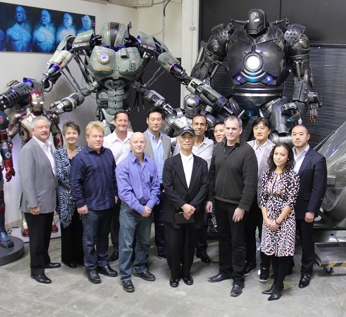 Legacy Effectsを訪れた富野監督