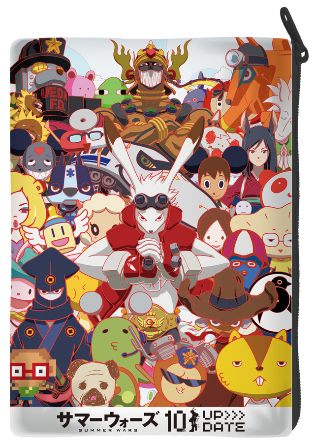 『サマーウォーズ』プレミアムアートポーチ　1回300円（税込）（C）2009 SUMMERWARS FILM PARTNERS