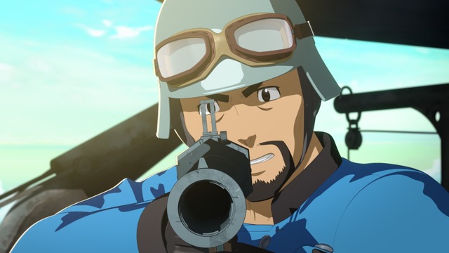 『空挺ドラゴンズ』第2話「賞金と極小龍の悪魔風」先行カット（C）桑原太矩・講談社／空挺ドラゴンズ製作委員会