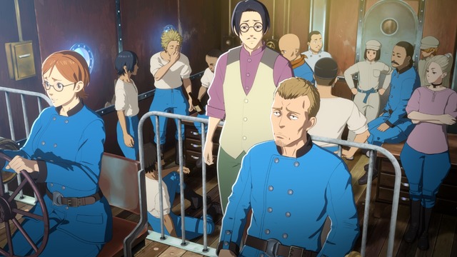 『空挺ドラゴンズ』第2話「賞金と極小龍の悪魔風」先行カット（C）桑原太矩・講談社／空挺ドラゴンズ製作委員会