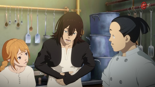 『空挺ドラゴンズ』第2話「賞金と極小龍の悪魔風」先行カット（C）桑原太矩・講談社／空挺ドラゴンズ製作委員会