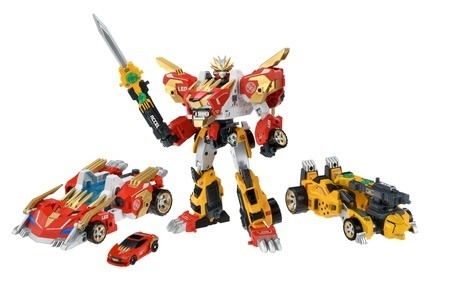 『トミカ絆合体 アースグランナー』玩具（C）ＴＯＭＹ／アースグランナー・テレビ大阪