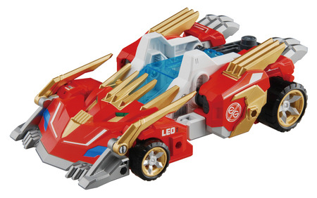 『トミカ絆合体 アースグランナー』玩具「アースグランナー　レオ」（C）ＴＯＭＹ／アースグランナー・テレビ大阪