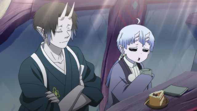 『ソマリと森の神様』第2話「くさびらと鬼の住処」先行カット（C）暮石ヤコ/NSP/ソマリと森の神様プロジェクト, mixer