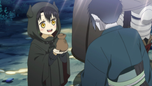 『ソマリと森の神様』第2話「くさびらと鬼の住処」先行カット（C）暮石ヤコ/NSP/ソマリと森の神様プロジェクト, mixer