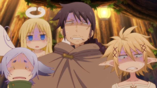 TVアニメ『異種族レビュアーズ』第2話先行カット（C）天原・masha／株式会社ＫＡＤＯＫＡＷＡ／異種族レビュアーズ製作委員会