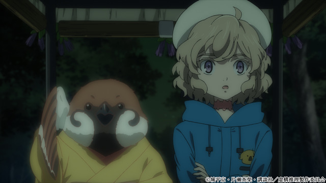 「虚構推理」第2話先行カット（C）城平京・片瀬茶柴・講談社／虚構推理製作委員会