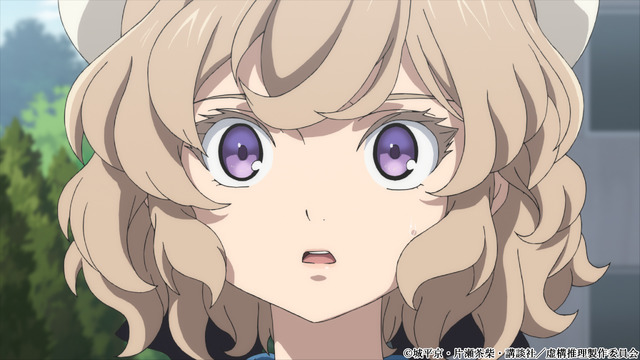 「虚構推理」第2話先行カット（C）城平京・片瀬茶柴・講談社／虚構推理製作委員会