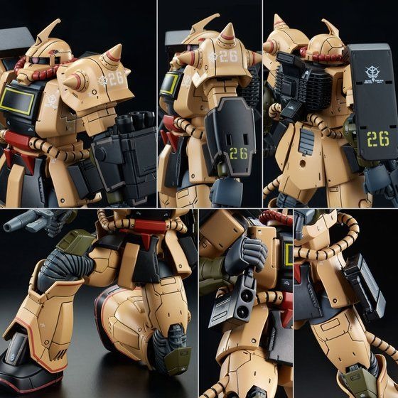 「HG 1/144 ザク・デザートタイプ」2,420円（税込）（C）創通・サンライズ