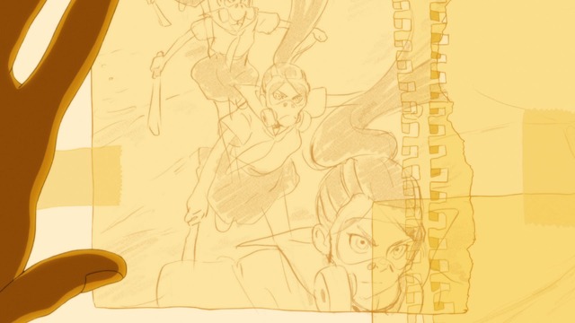 「映像研には手を出すな！」第3話「実績を打ち立てろ！」先行カット（C）2020 大童澄瞳・小学館／「映像研」製作委員会