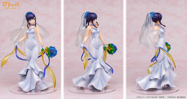 「SSSS.GRIDMAN『宝多六花』ウェディングドレス ver.1/8スケール 塗装済み完成品」13,800円（税抜）（C）円谷プロ (C)2018 TRIGGER・雨宮哲／「GRIDMAN」製作委員会