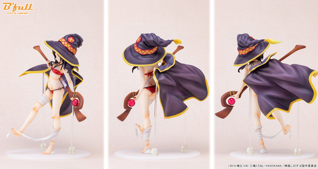 『映画 この素晴らしい世界に祝福を！紅伝説』「めぐみん」水着ver. 1/7 塗装済み完成品フィギュア 16,280円（税込）（C）2019 暁なつめ・三嶋くろね／KADOKAWA／映画このすば製作委員会