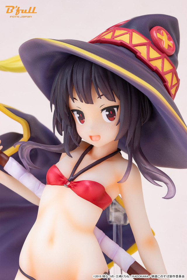 『映画 この素晴らしい世界に祝福を！紅伝説』「めぐみん」水着ver. 1/7 塗装済み完成品フィギュア 16,280円（税込）（C）2019 暁なつめ・三嶋くろね／KADOKAWA／映画このすば製作委員会