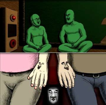 『ぴったらず』劇場マナーCMより（c）ぴったらず