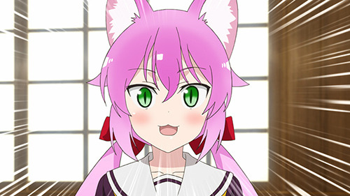 『群れなせ！シートン学園』第3話「愛するものたちと脱ぐもの－ミキとキングとシホの話－」先行カット（C） 山下文吾・Cygames／アニメ「群れなせ！シートン学園」製作委員会