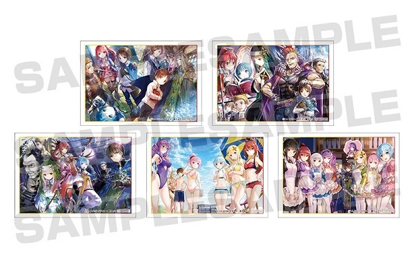 「イベント限定ブロマイド（全5種） コンプリートセット」（C）Y.A／MFブックス／「八男って、 それはないでしょう！」製作委員会（C）Y.A 2019/イラスト：藤ちょこ