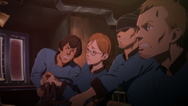 『空挺ドラゴンズ』第3話「光る龍と」先行カット（C）桑原太矩・講談社／空挺ドラゴンズ製作委員会