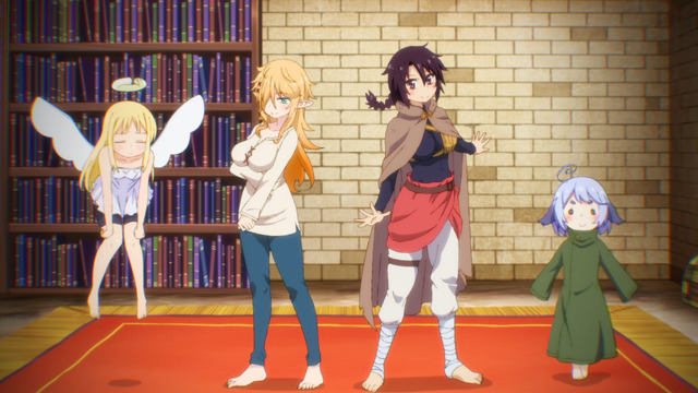 「異種族レビュアーズ」第3話先行カット（C）天原・masha／株式会社ＫＡＤＯＫＡＷＡ／異種族レビュアーズ製作委員会