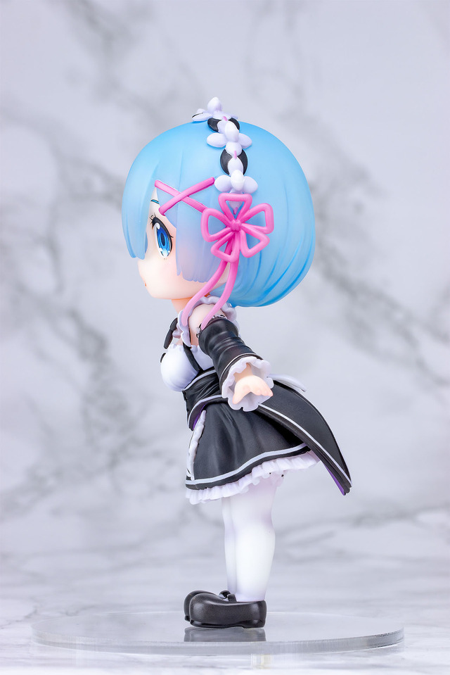 ルルメク Re:ゼロから始める異世界生活「レム」 デフォルメフィギュア塗装済み完成品 3,211円（税抜）（C）長月達平・株式会社KADOKAWA刊／Re:ゼロから始める異世界生活製作委員会