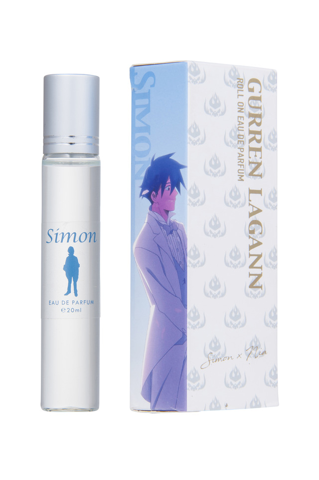 「天元突破グレンラガン」ロールオンフレグランス シモン＆ニア 2,000円（税抜）（C）GAINAX・中島かずき/アニプレックス・KONAMI・テレビ東京・電通