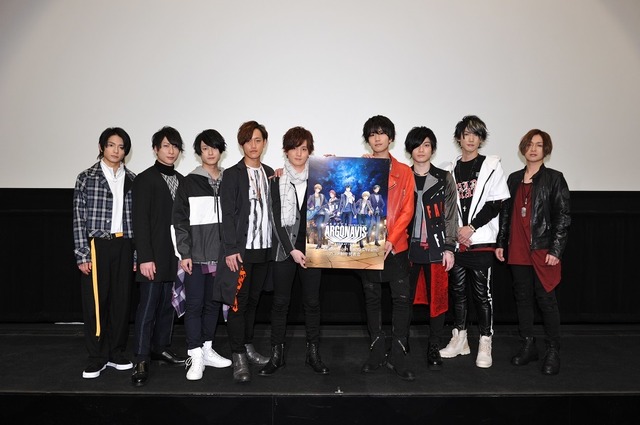 「アルゴナビス from BanG Dream! アニメ制作発表会」の様子（C）ARGONAVIS project.（C）DeNA Co., Ltd. All rights reserved.（C）bushiroad All Rights Reserved.