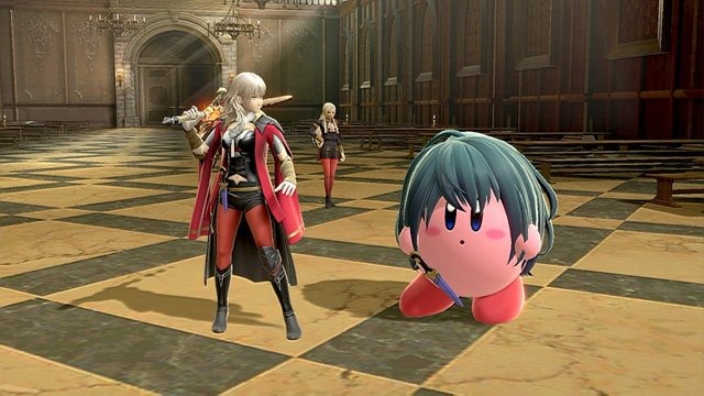 『スマブラSP』「ベレト/ベレス」を吸い込んだ「カービィ」は凛々しさアップ！ 魔弓使いになって、教導力も倍増？