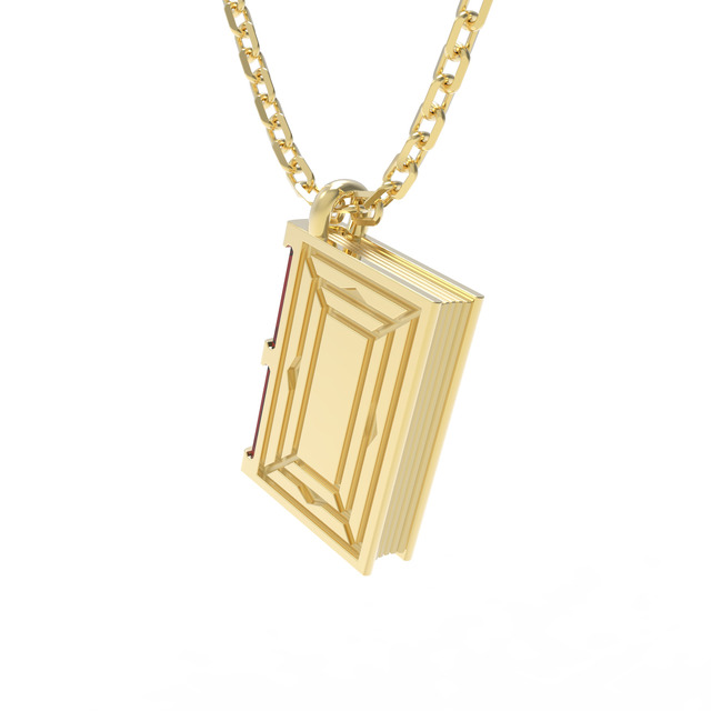 「PSYCHO-PASS サイコパス」ジュエリーコレクション槙島のブックペンダント17,000円（税別）（C）サイコパス製作委員会