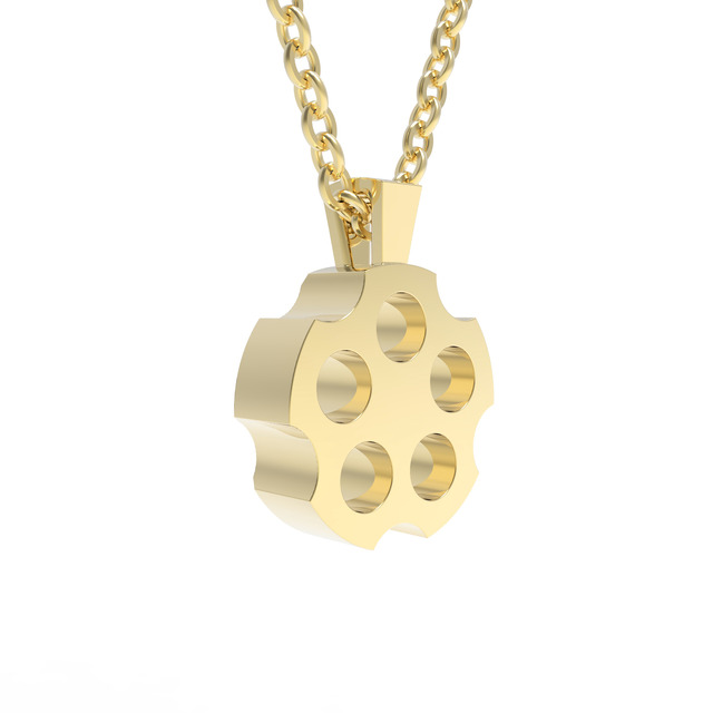 「PSYCHO-PASS サイコパス」ジュエリーコレクション狡噛のシリンダーペンダント17,000円（税別）（C）サイコパス製作委員会