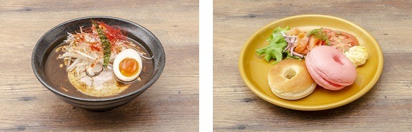 「セガコラボカフェ 〈物語〉シリーズ」フードメニュー　各1,200円（税抜）（C）西尾維新／講談社・アニプレックス・シャフト　（C）SEGA