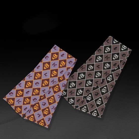 「PB限定【ジョジョの奇妙な冒険 ダイヤモンドは砕けない】吉良吉影 マフラー」8,800 円（税込）（C）LUCKY LAND COMMUNICATIONS/集英社・ジョジョの奇妙な冒険DU製作委員会