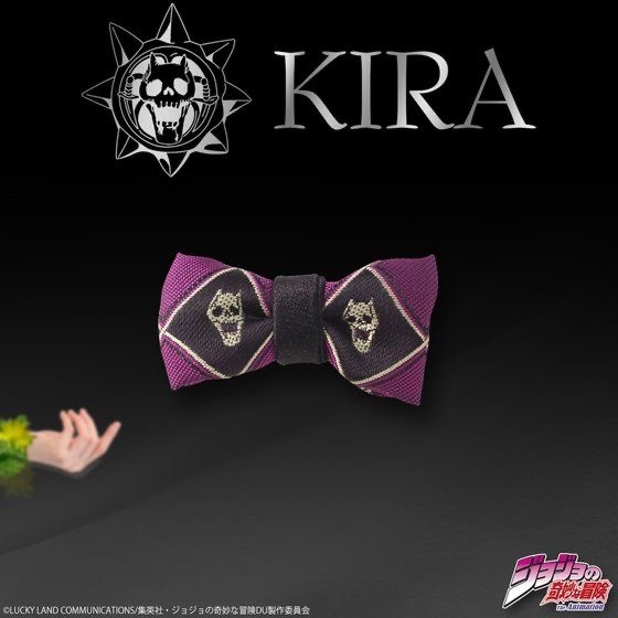 「PB限定【ジョジョの奇妙な冒険 ダイヤモンドは砕けない】吉良吉影 ポケットチーフセット」3,850 円（税込）（C）LUCKY LAND COMMUNICATIONS/集英社・ジョジョの奇妙な冒険DU製作委員会