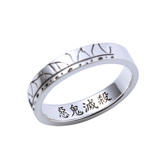 『鬼滅の刃』コラボジュエリー 第2弾 シルバーリング「胡蝶しのぶ」価格：13,200円（税込）（C）吾峠呼世晴／集英社・アニプレックス・ufotable