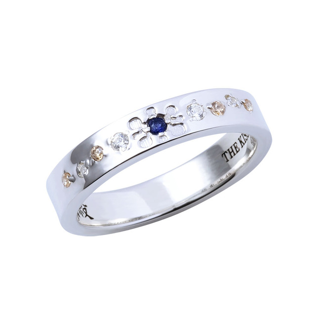 『鬼滅の刃』コラボジュエリー 第2弾 シルバーリング「宇髄天元」 価格：13,200円（税込）（C）吾峠呼世晴／集英社・アニプレックス・ufotable