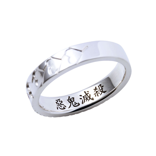 『鬼滅の刃』コラボジュエリー 第2弾 シルバーリング「甘露寺蜜璃」価格：13,200円（税込）（C）吾峠呼世晴／集英社・アニプレックス・ufotable