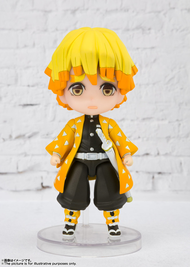 「Figuarts mini（フィギュアーツミニ）我妻善逸」2,970円（税込）（C）吾峠呼世晴／集英社・アニプレックス・ufotable