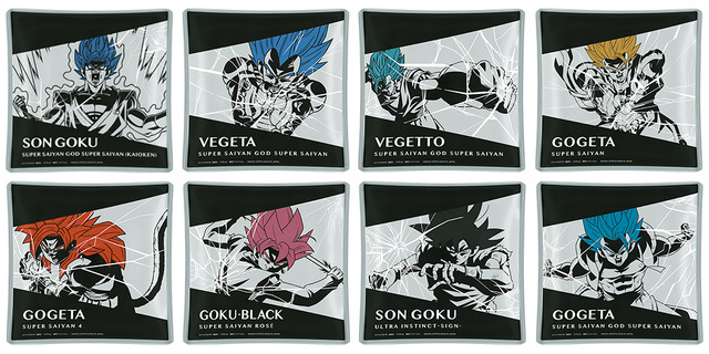 「一番くじ ドラゴンボール Awakening warriors with ドラゴンボールZ ドッカンバトル」H賞 ガラスプレート 1回680円（税込）（C）バードスタジオ／集英社・フジテレビ・東映アニメーション（C）BANDAI NAMCO Entertainment Inc.